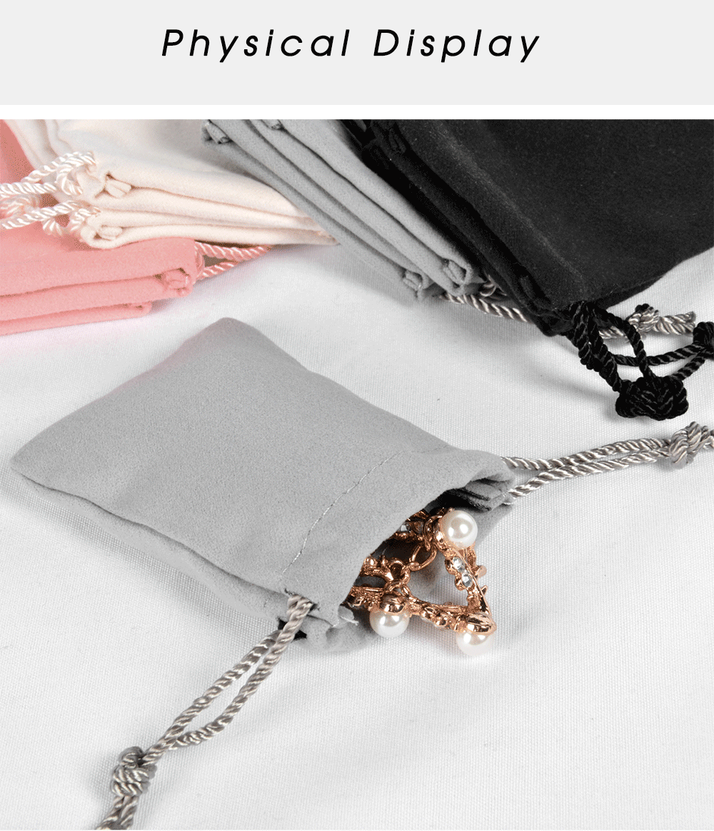 jewelry pouch bags with logo