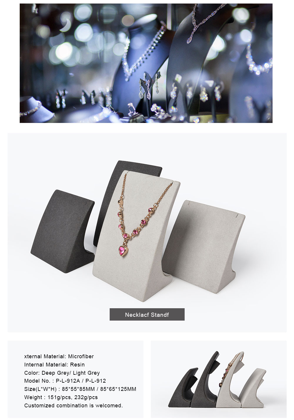 wooden jewelry stand