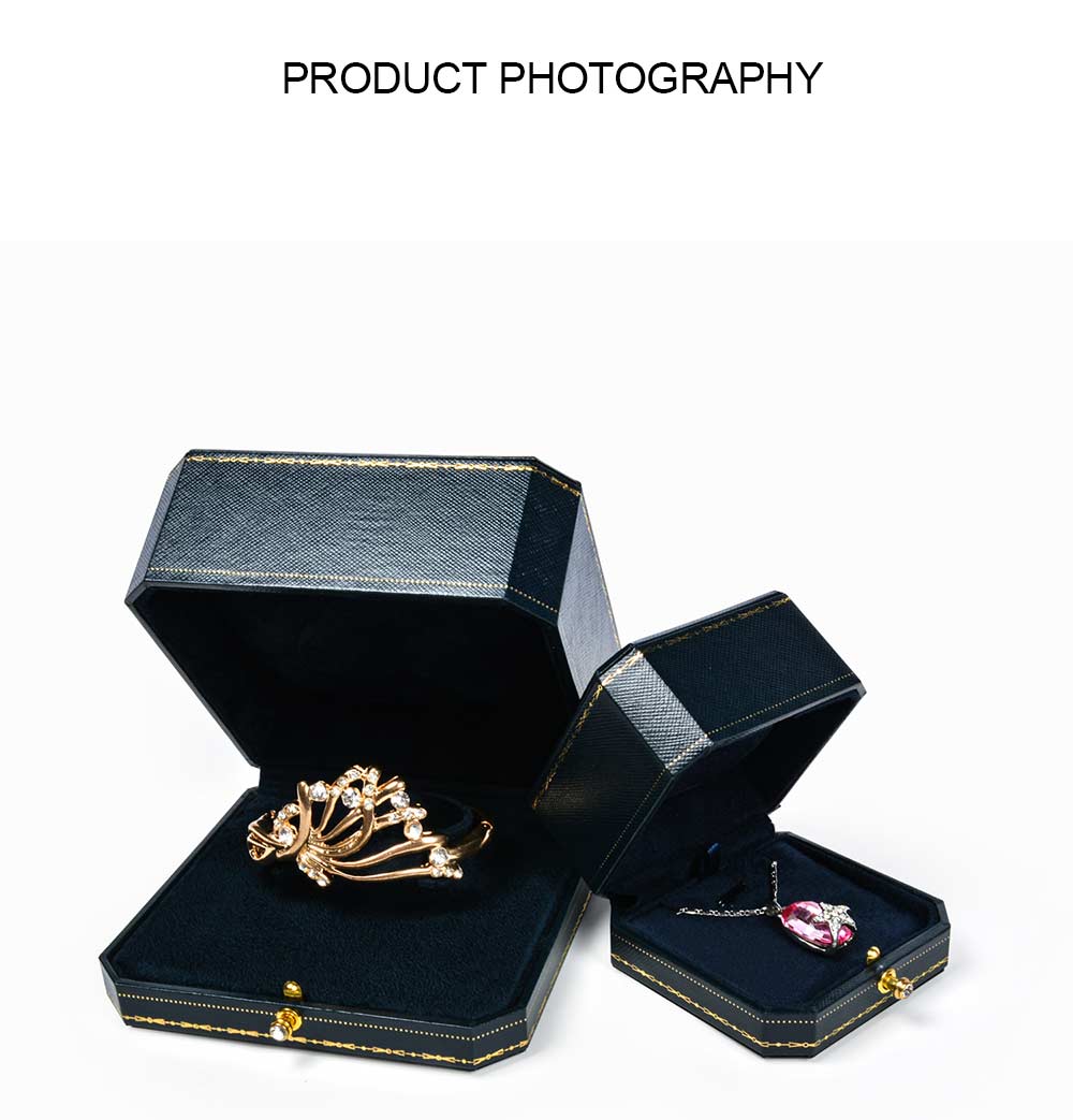  Custom Jewelry Packaging Set High-end PU Leather Bracelet Earring Necklace Ring Jewelry Box