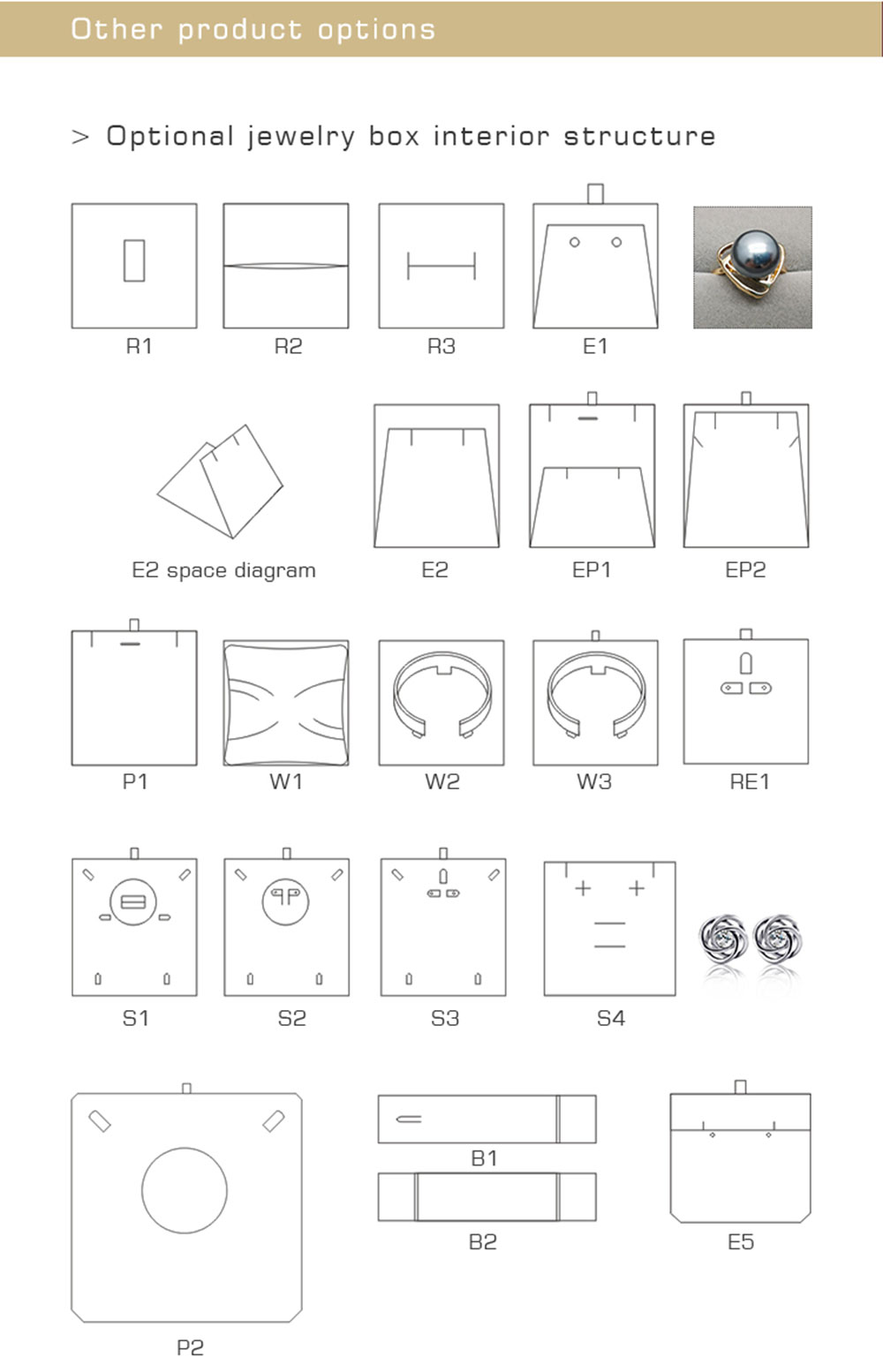 Luxury Jewelry Box With LED Light
