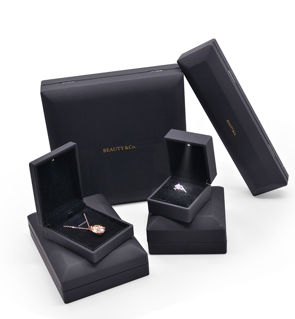 Luxury Jewelry Box With LED Light