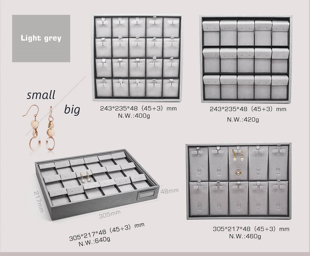 stackable jewelry trays