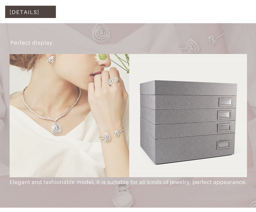 stackable jewelry trays