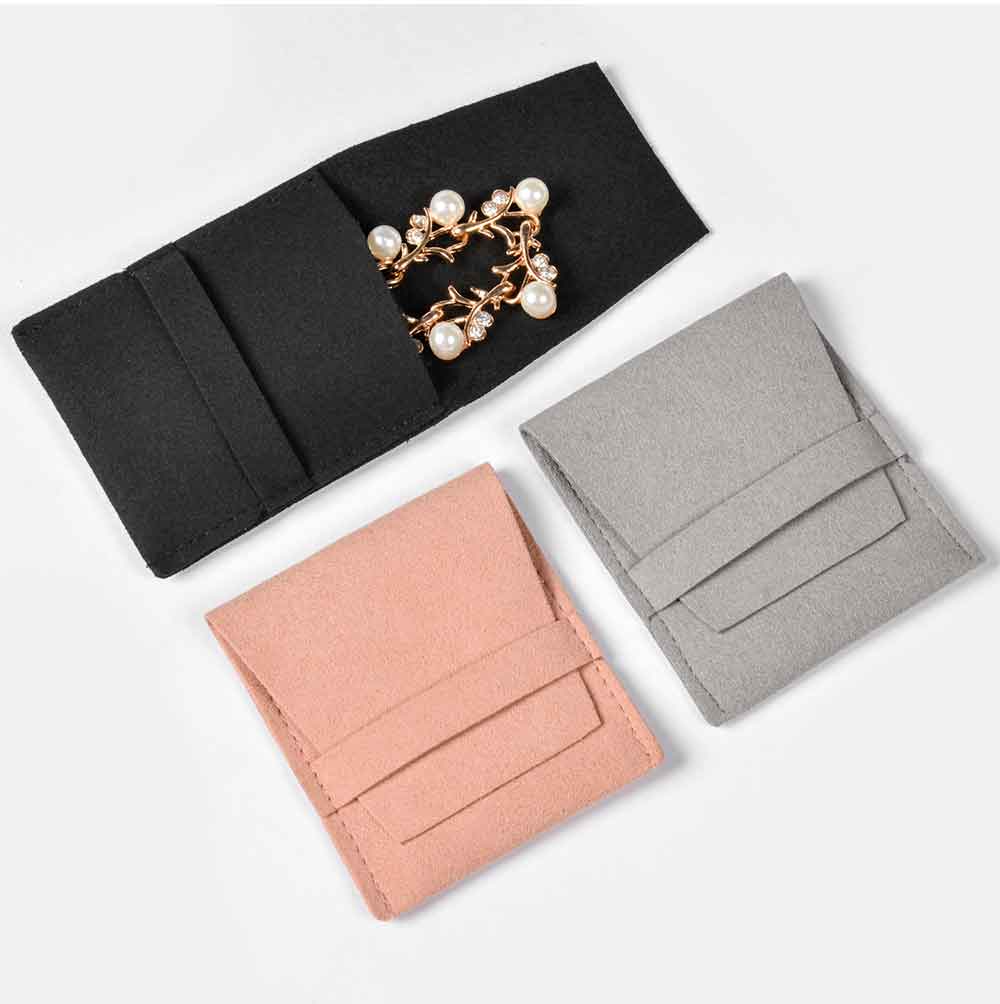  Small Jewelry Gift Bags Microfiber