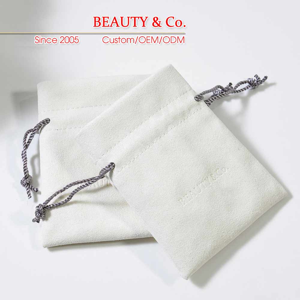 Small Micforiber Jewelry Pouches