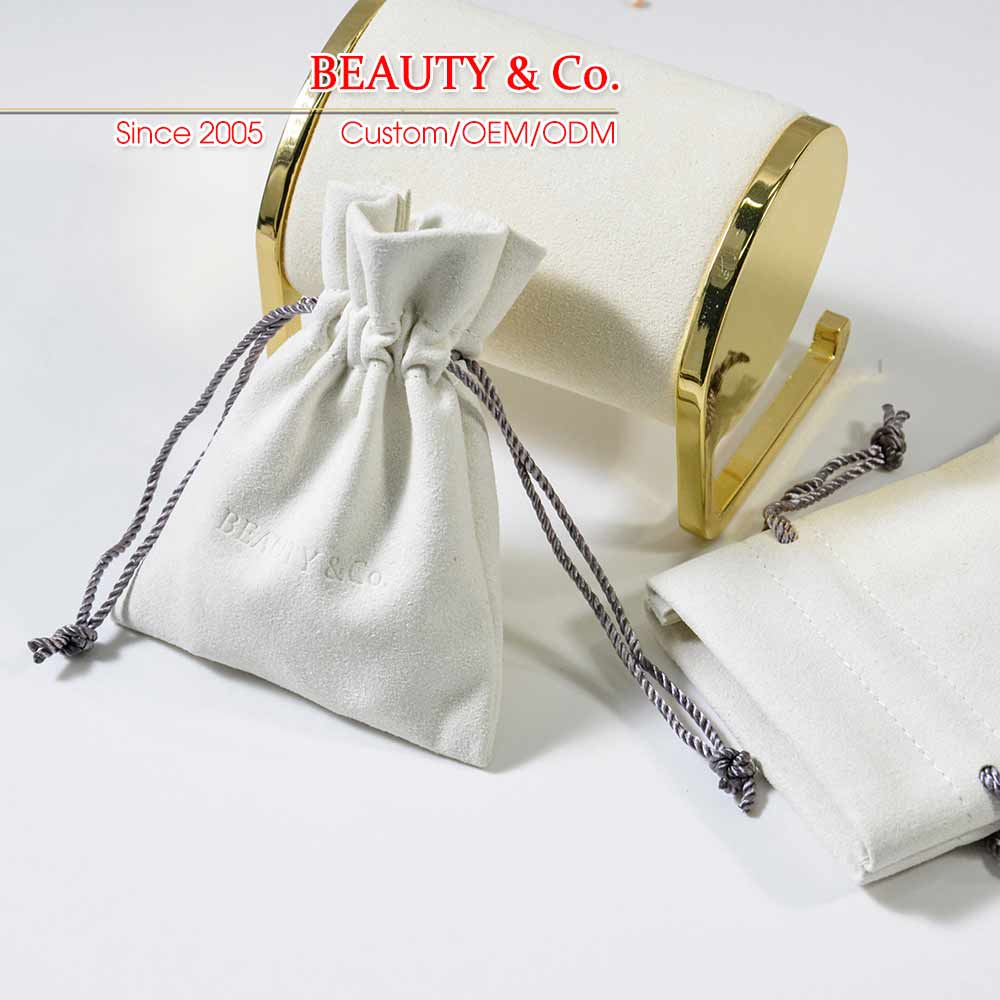 Small Micforiber Jewelry Pouches