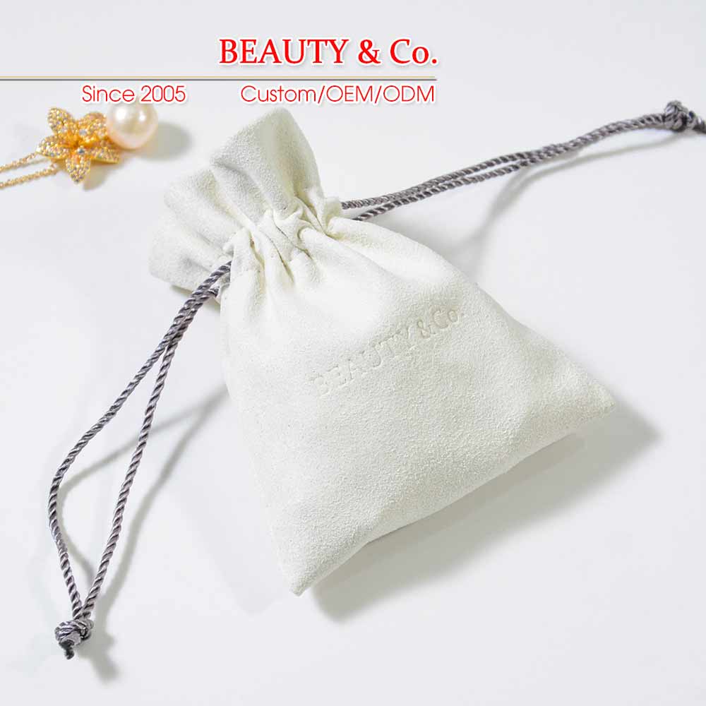 Small Micforiber Jewelry Pouches