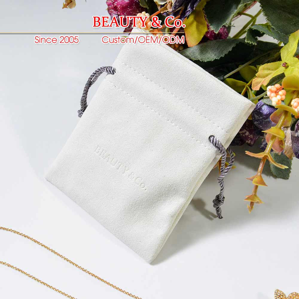 Small Micforiber Jewelry Pouches