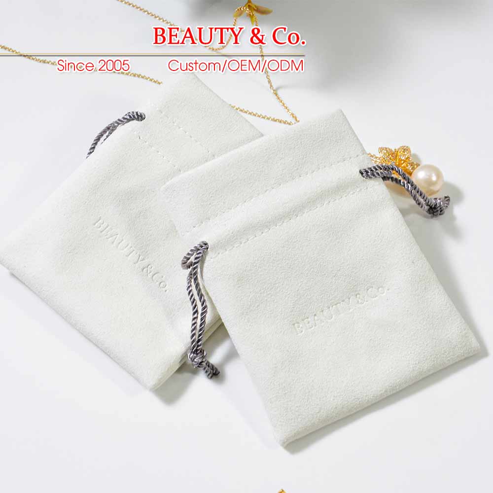 Small Micforiber Jewelry Pouches