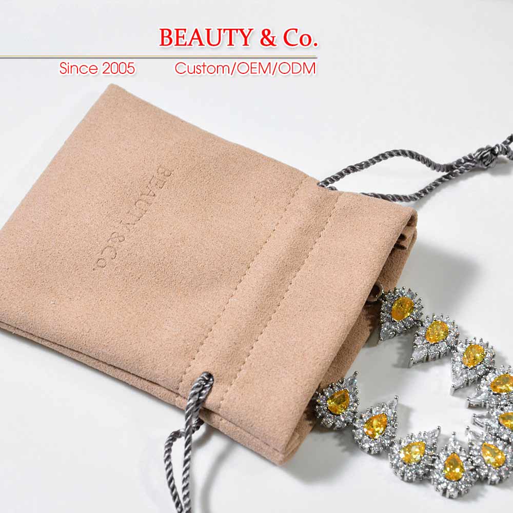 Wholesale Velvet Jewellery Drawstring pouch