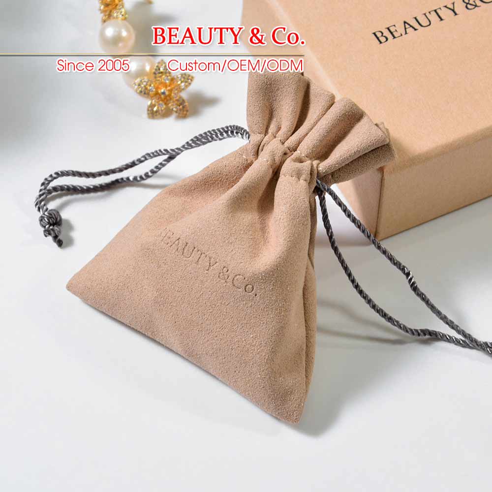 Wholesale Velvet Jewellery Drawstring pouch
