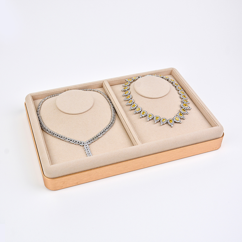 PU Leather Jewellery Storage Display 