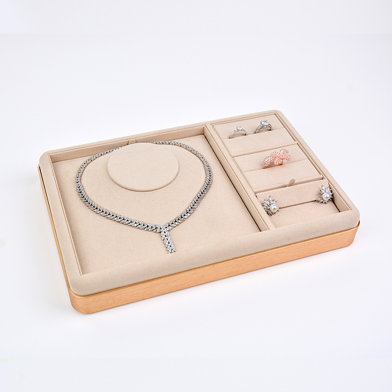 PU Leather Jewellery Storage Display 