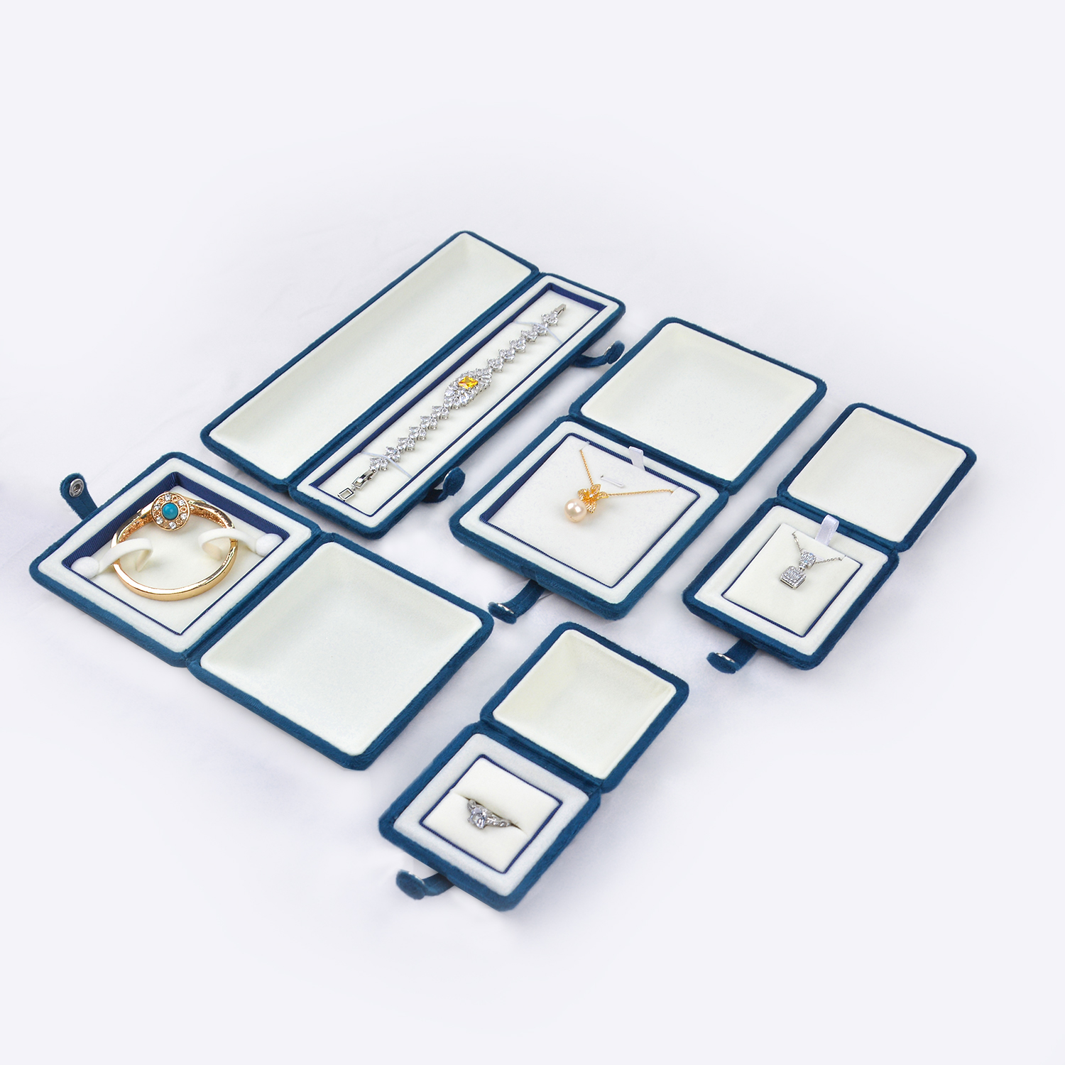 Custom Velvet Travel Jewelry Case