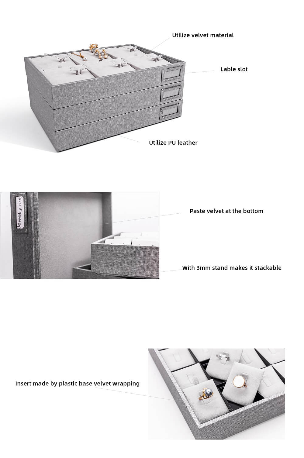 Jewelry Organizer Tray 