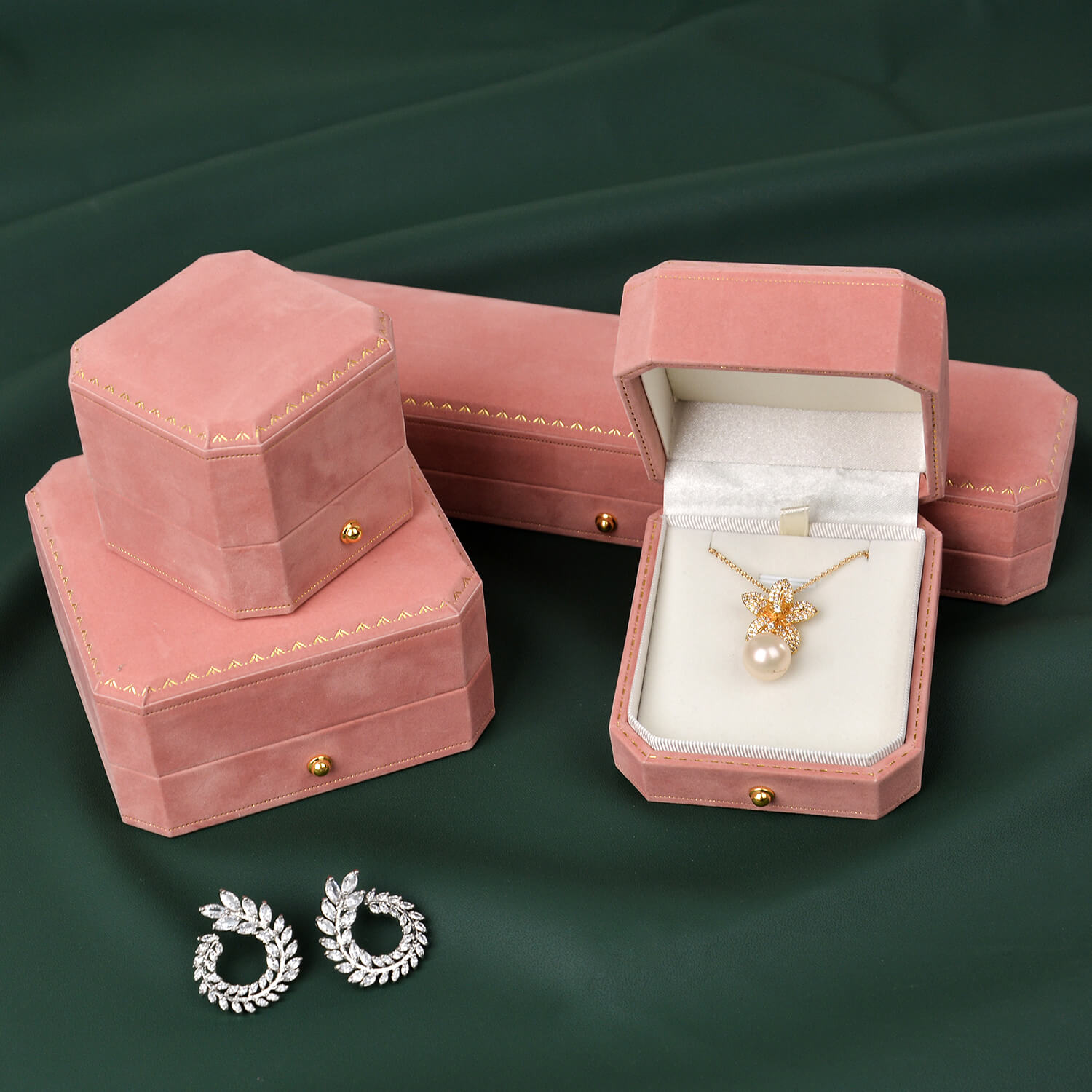 Luxury Leather Ring Box