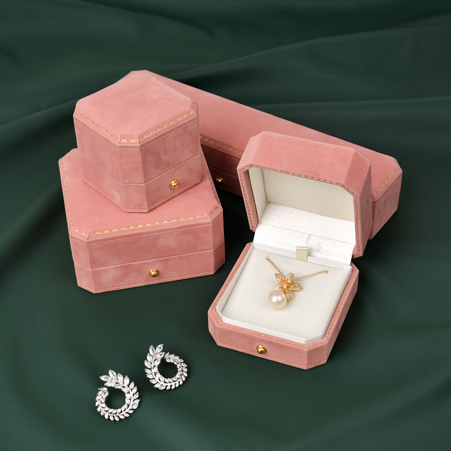 Luxury Leather Ring Box