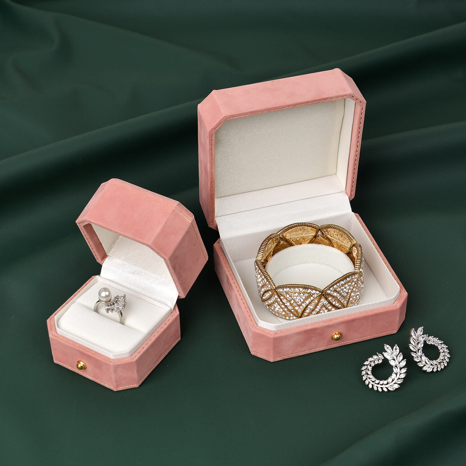 Luxury Leather Ring Box