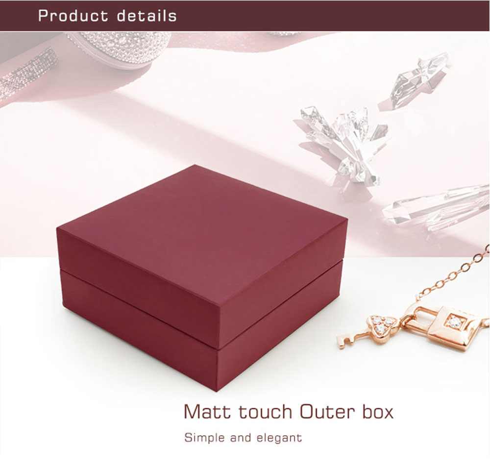 Red Leatherette Jewellery Boxes