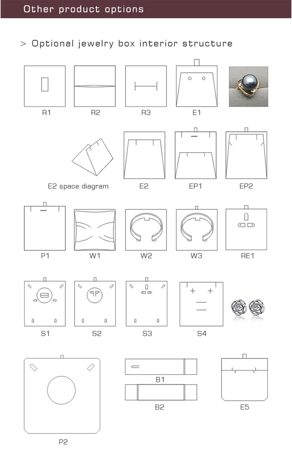 Red Leatherette Jewellery Boxes