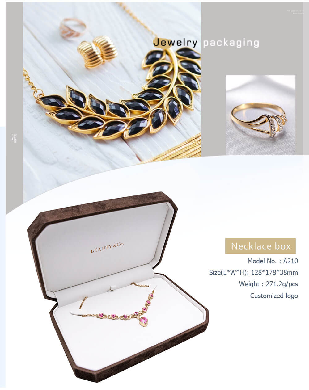 Packaging Box Custom Logo