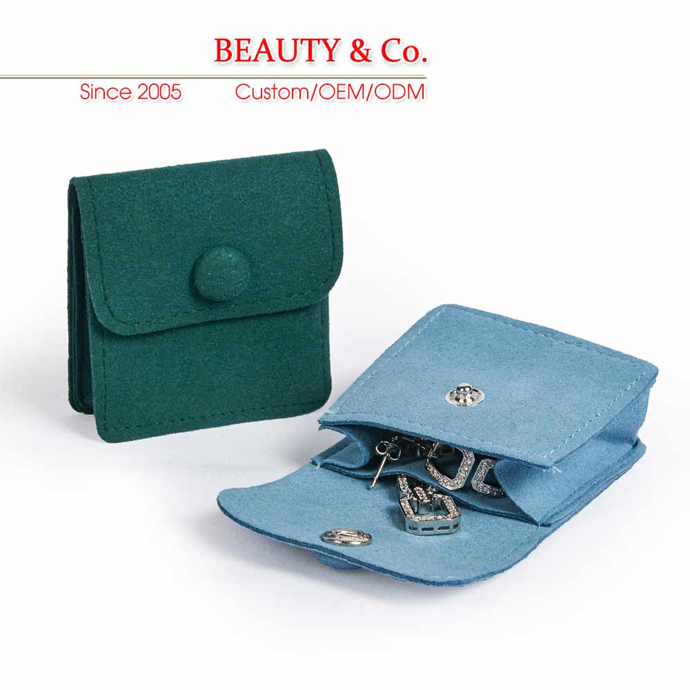 Wholesale Snap Jewelry Pouch