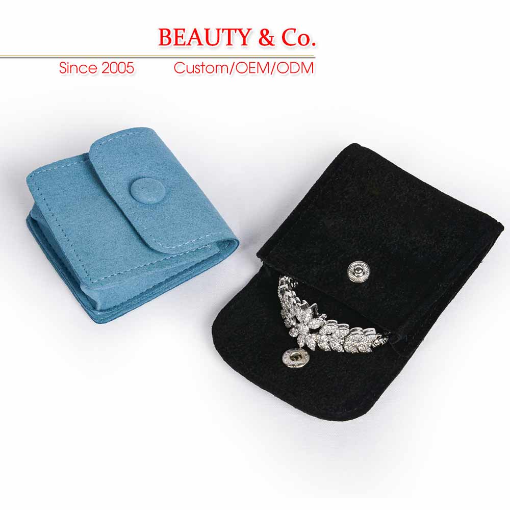 Wholesale Snap Jewelry Pouch
