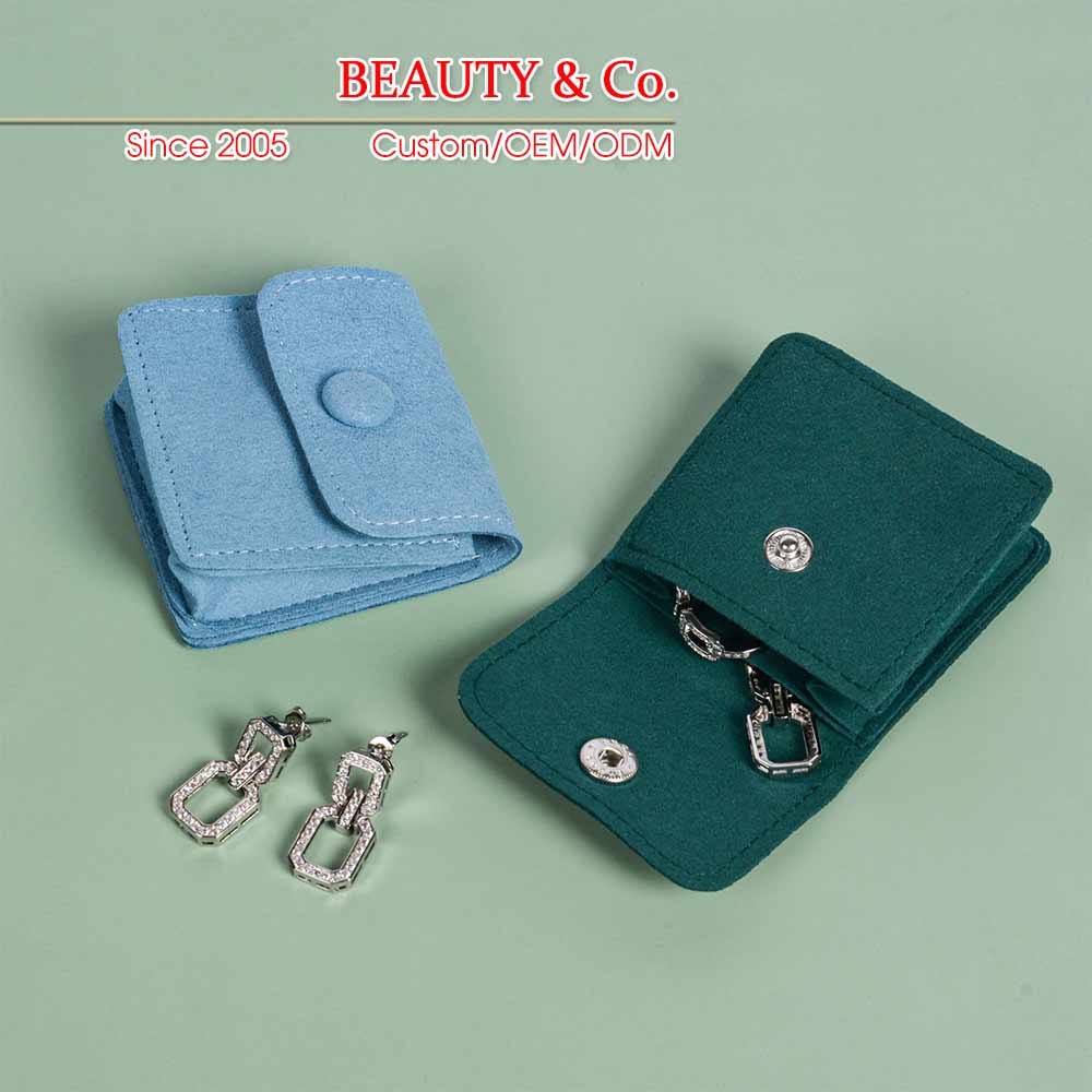 Wholesale Snap Jewelry Pouch
