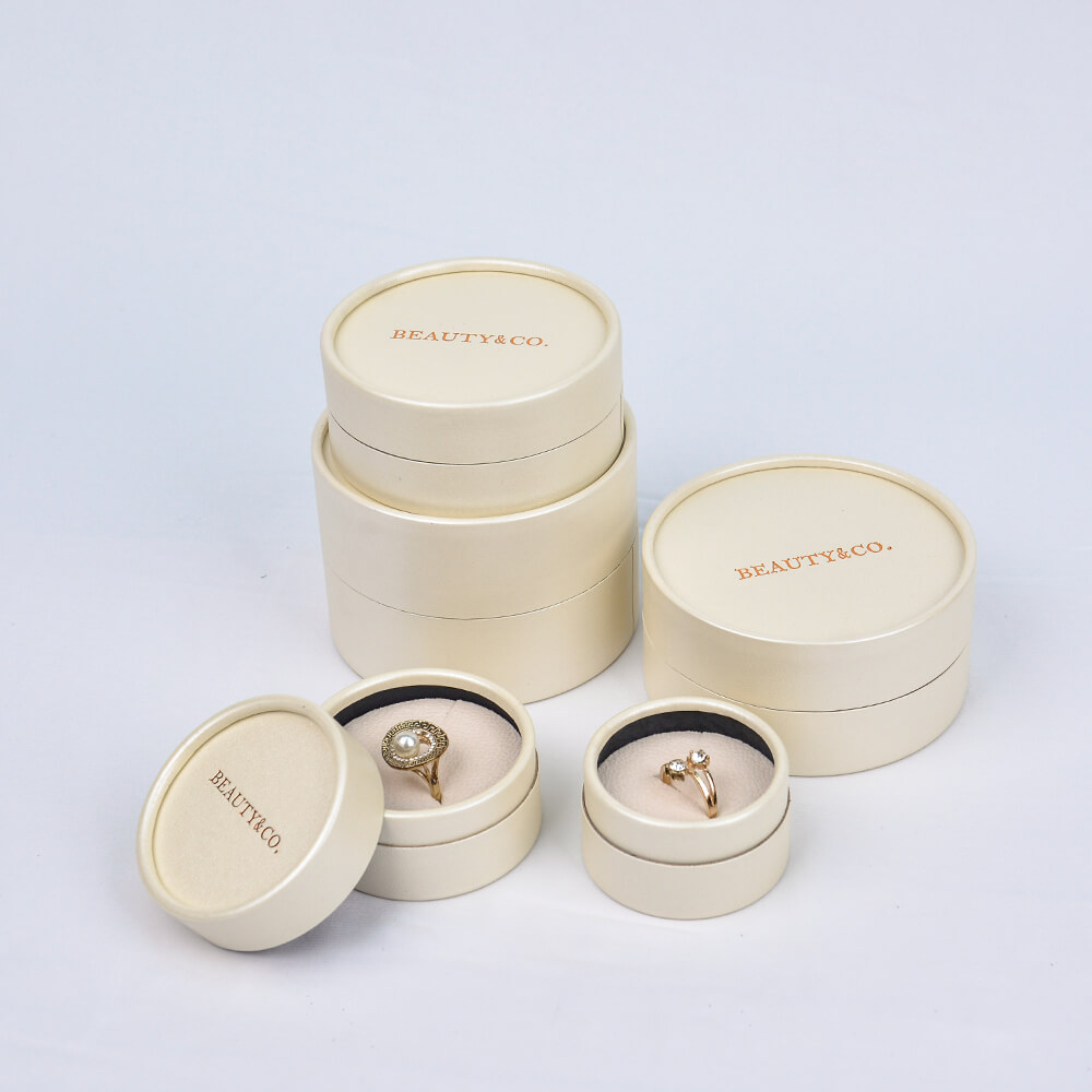 Recycle Cylinder Paper Tube Box