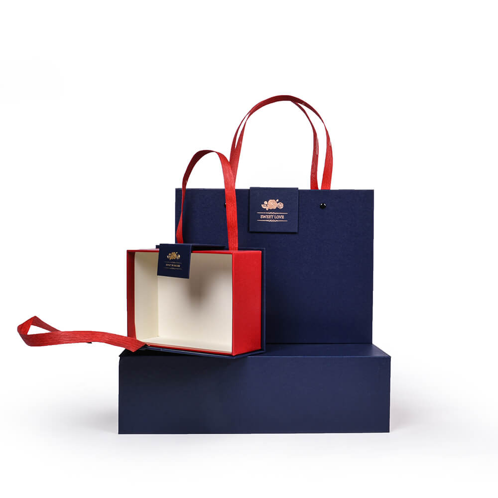 Paper Handle Bags Gift Boxes