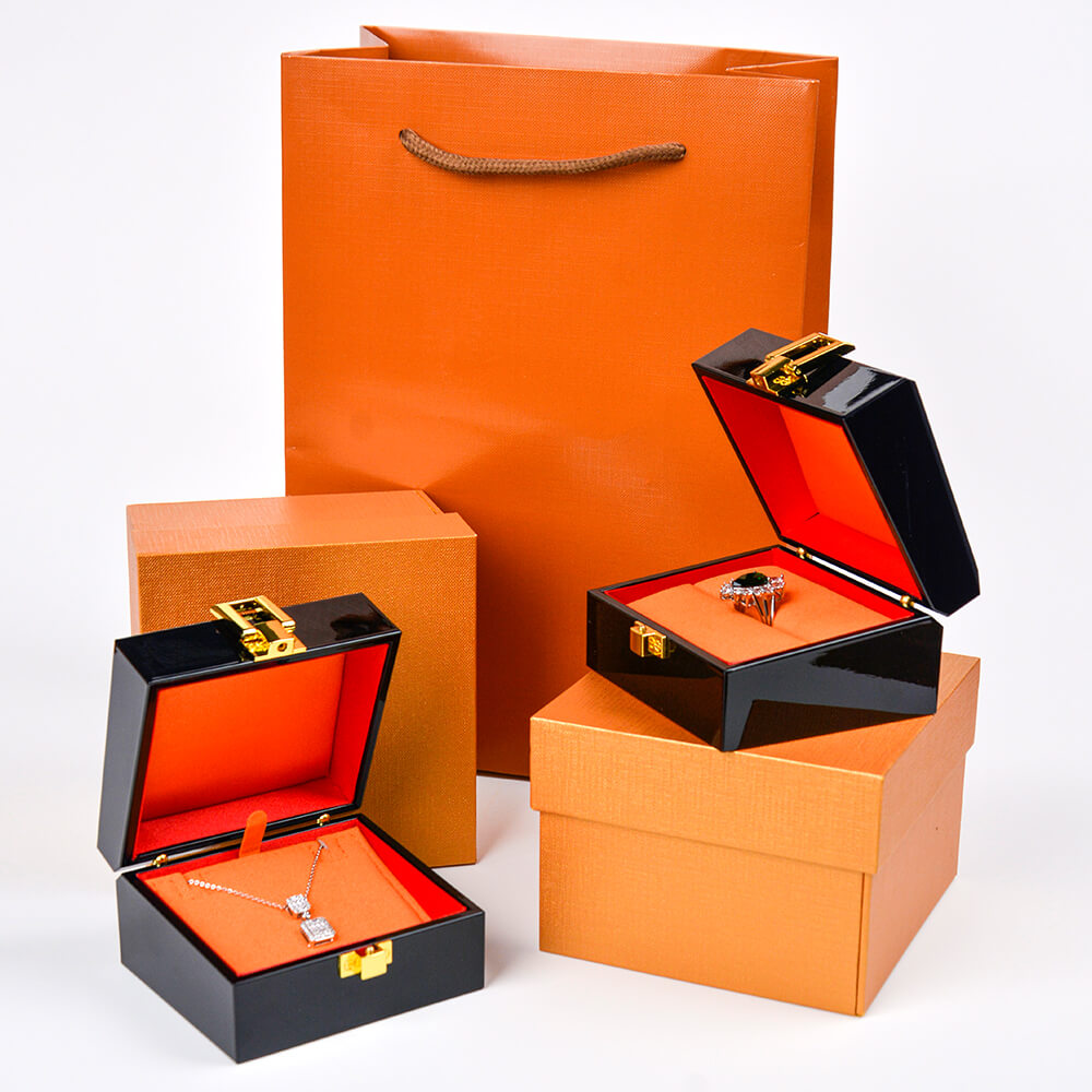 Lacquer Wood Jewelry Boxes