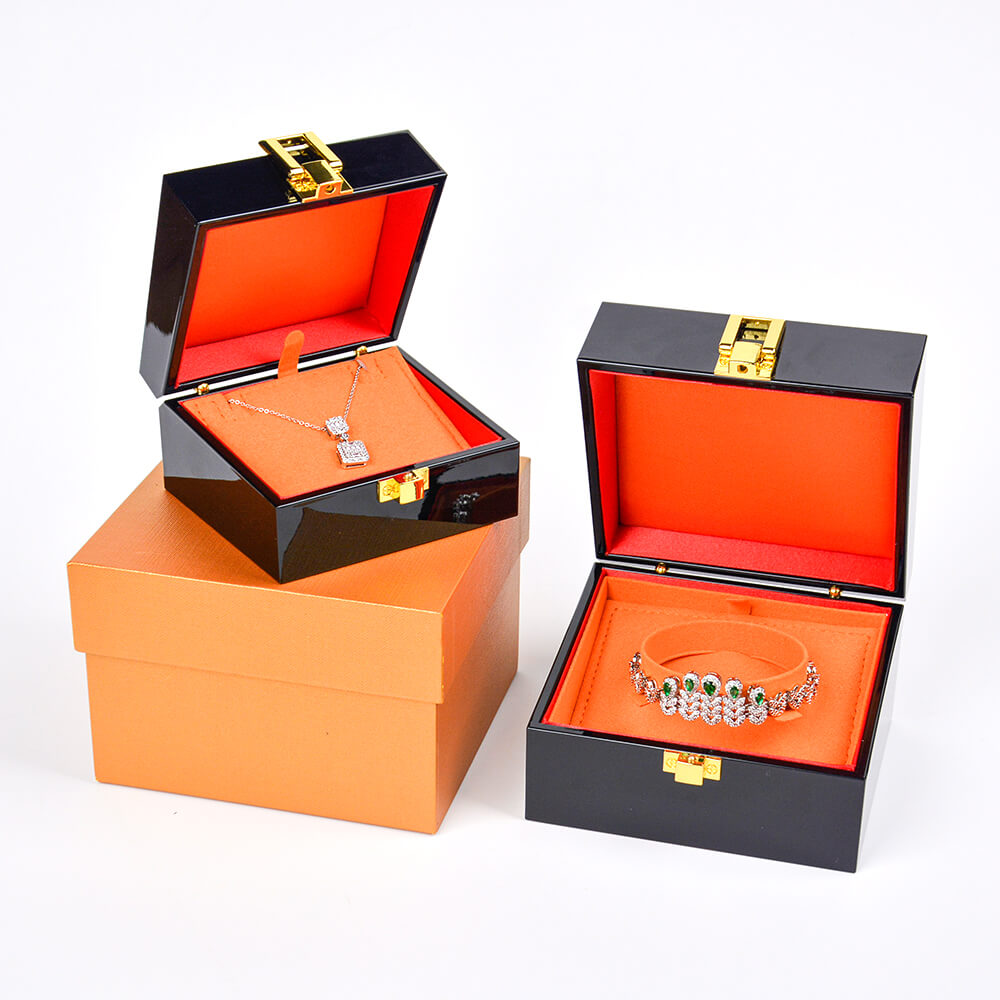 Lacquer Wood Jewelry Boxes