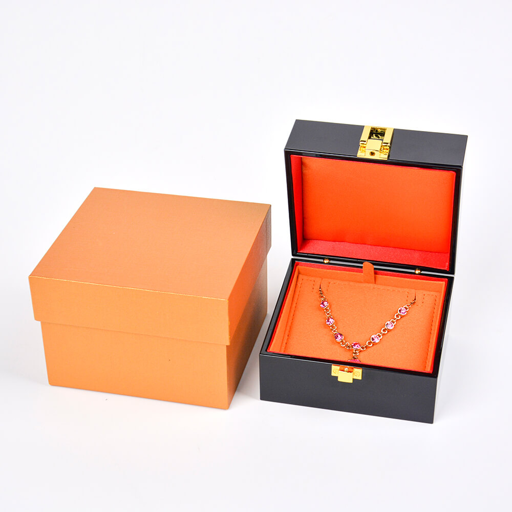 Lacquer Wood Jewelry Boxes