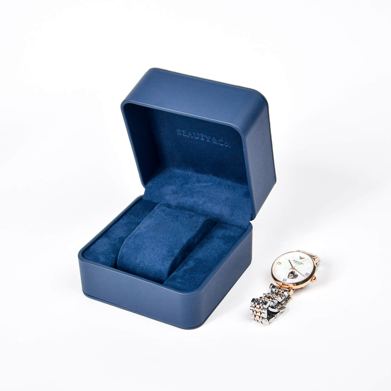 Customize Navy Blue Package For Putting Watch