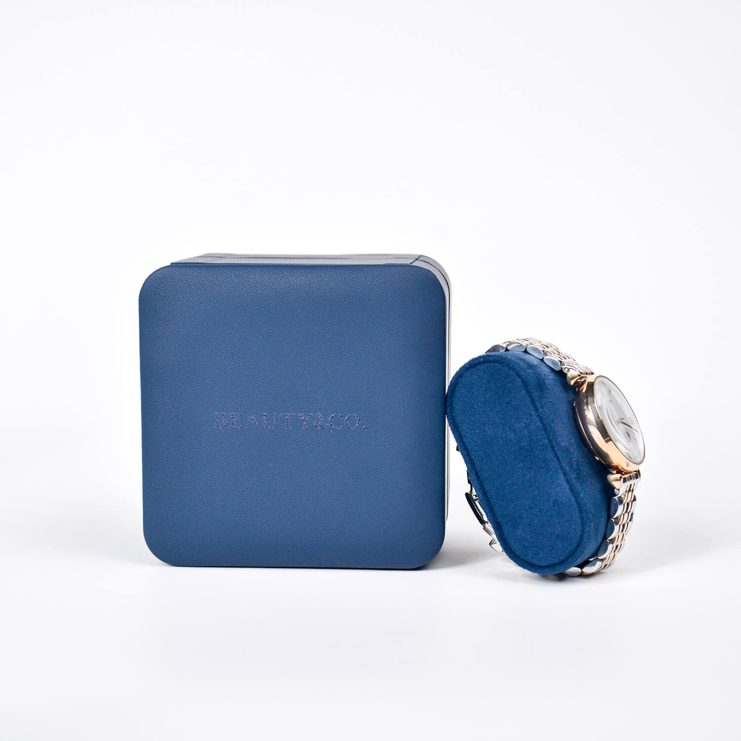 Customize Navy Blue Package For Putting Watch