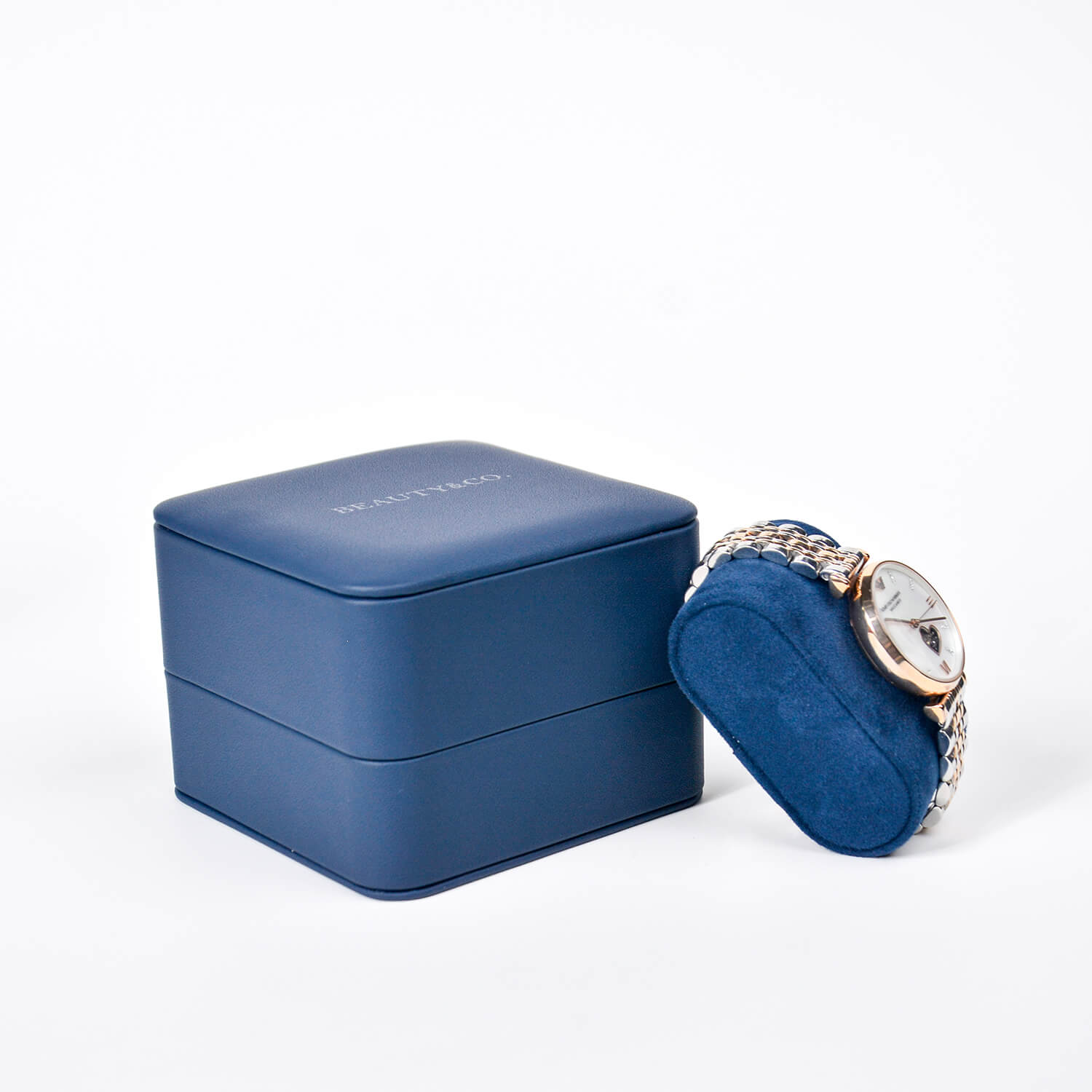 Customize Navy Blue Package For Putting Watch