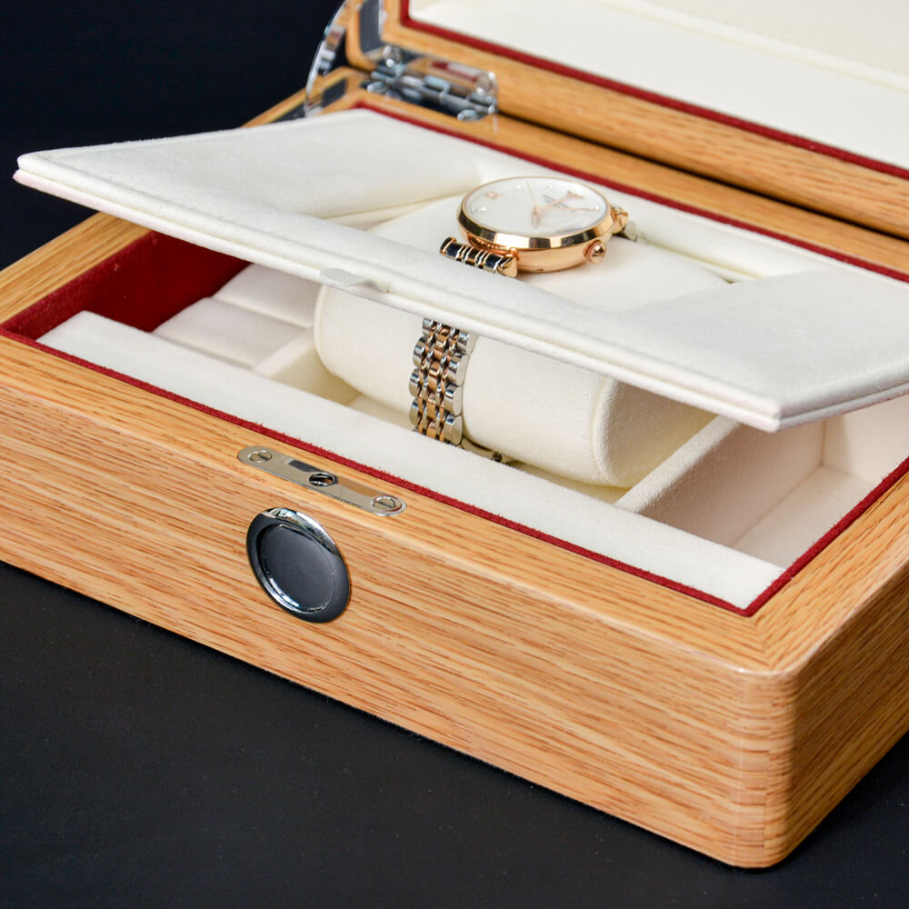 Lacquered Wood Watch