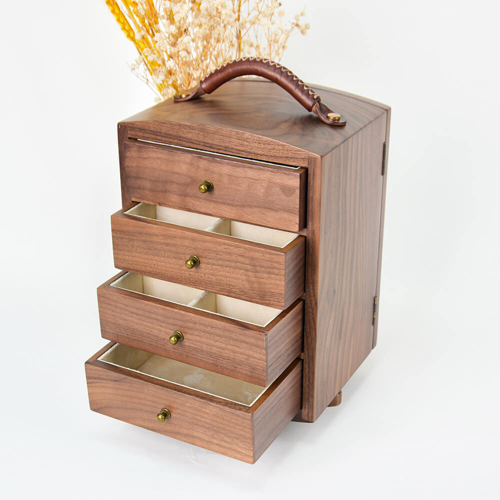 Rotating Vintage Jewelry Box