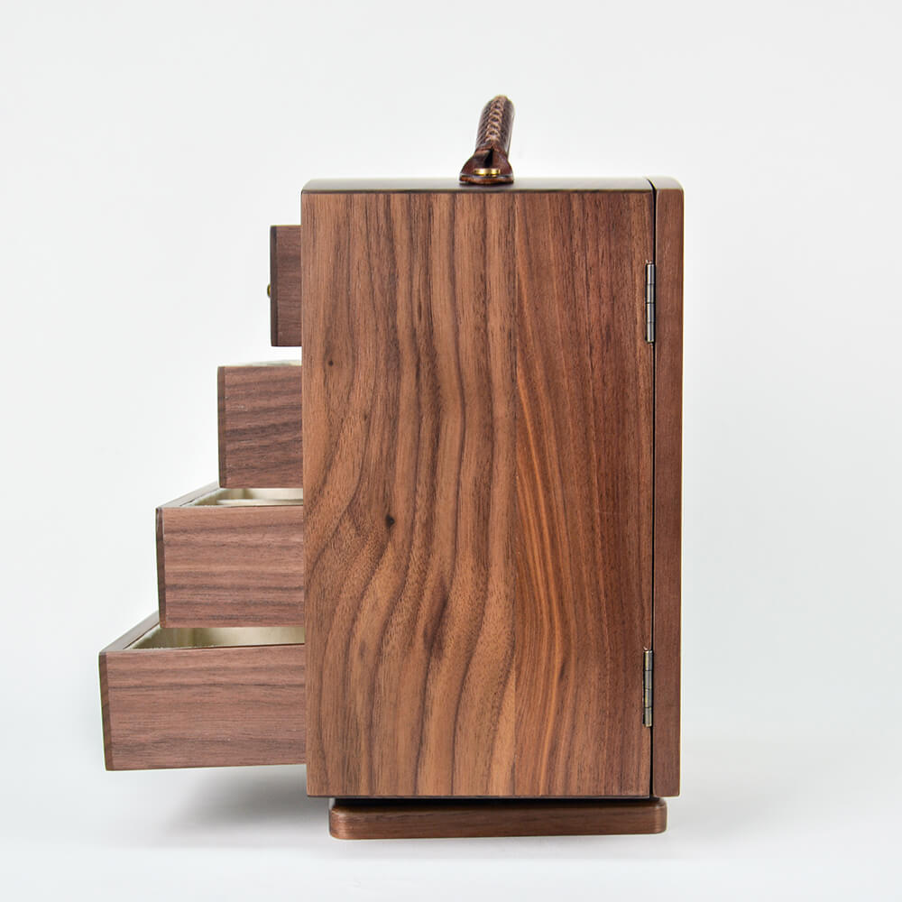 Rotating Vintage Jewelry Box