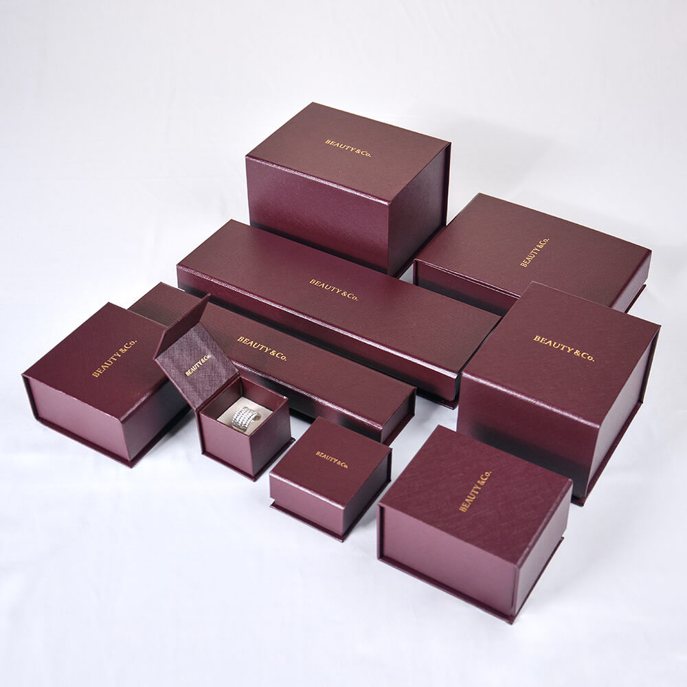 Burgundy Jewelry Box 