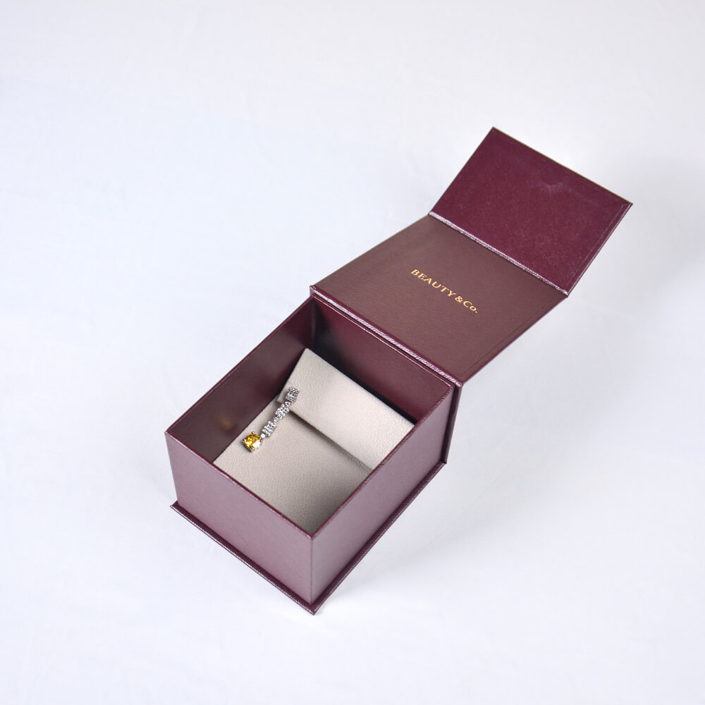 Burgundy Jewelry Box 