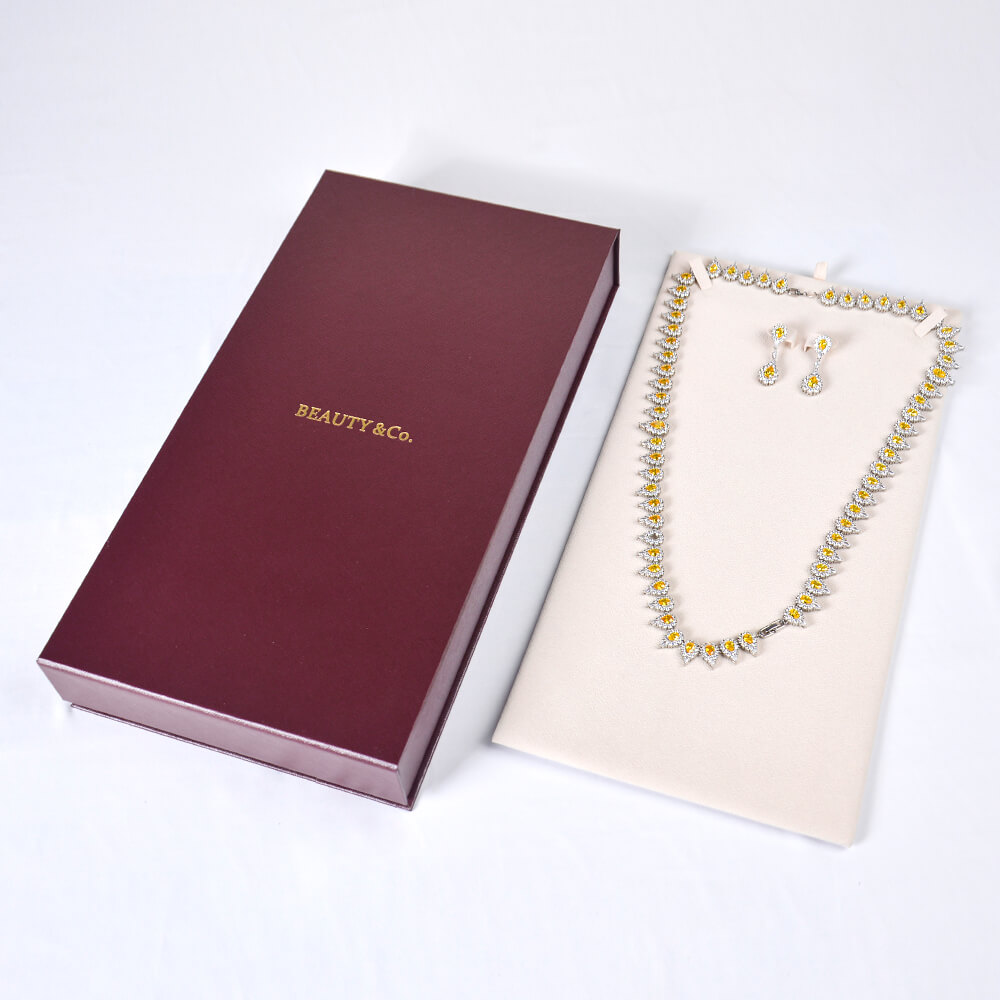 Burgundy Jewelry Box 