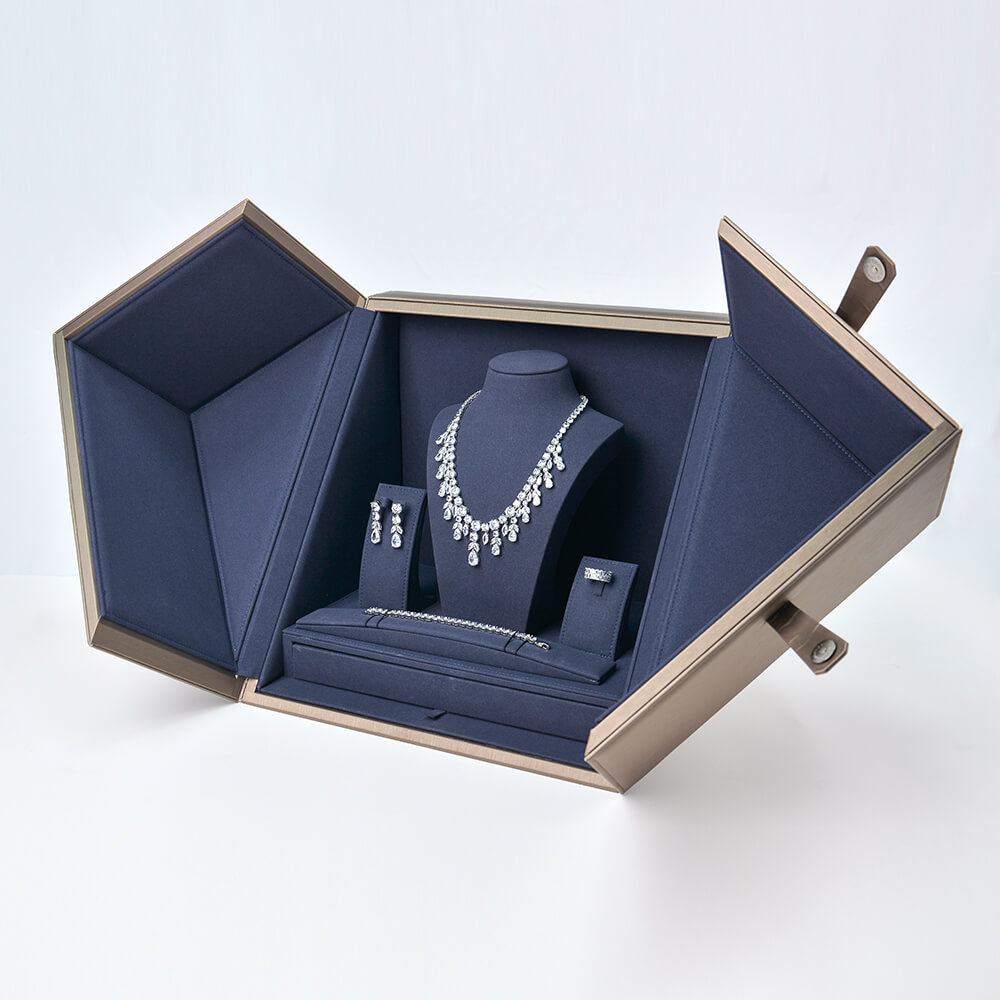 Dual Door Open Jewelry Box