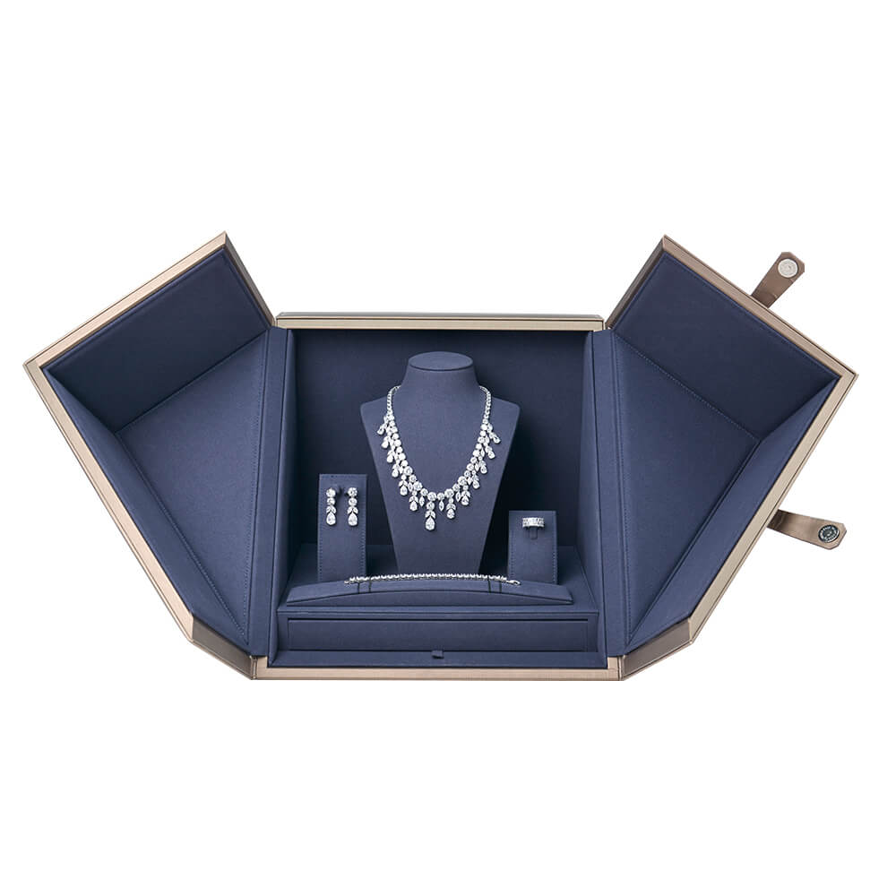 Dual Door Open Jewelry Box