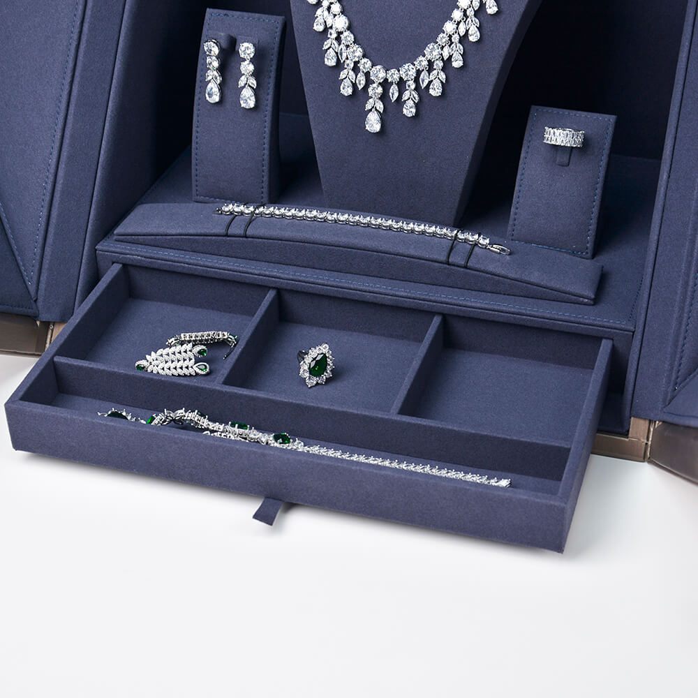 Dual Door Open Jewelry Box