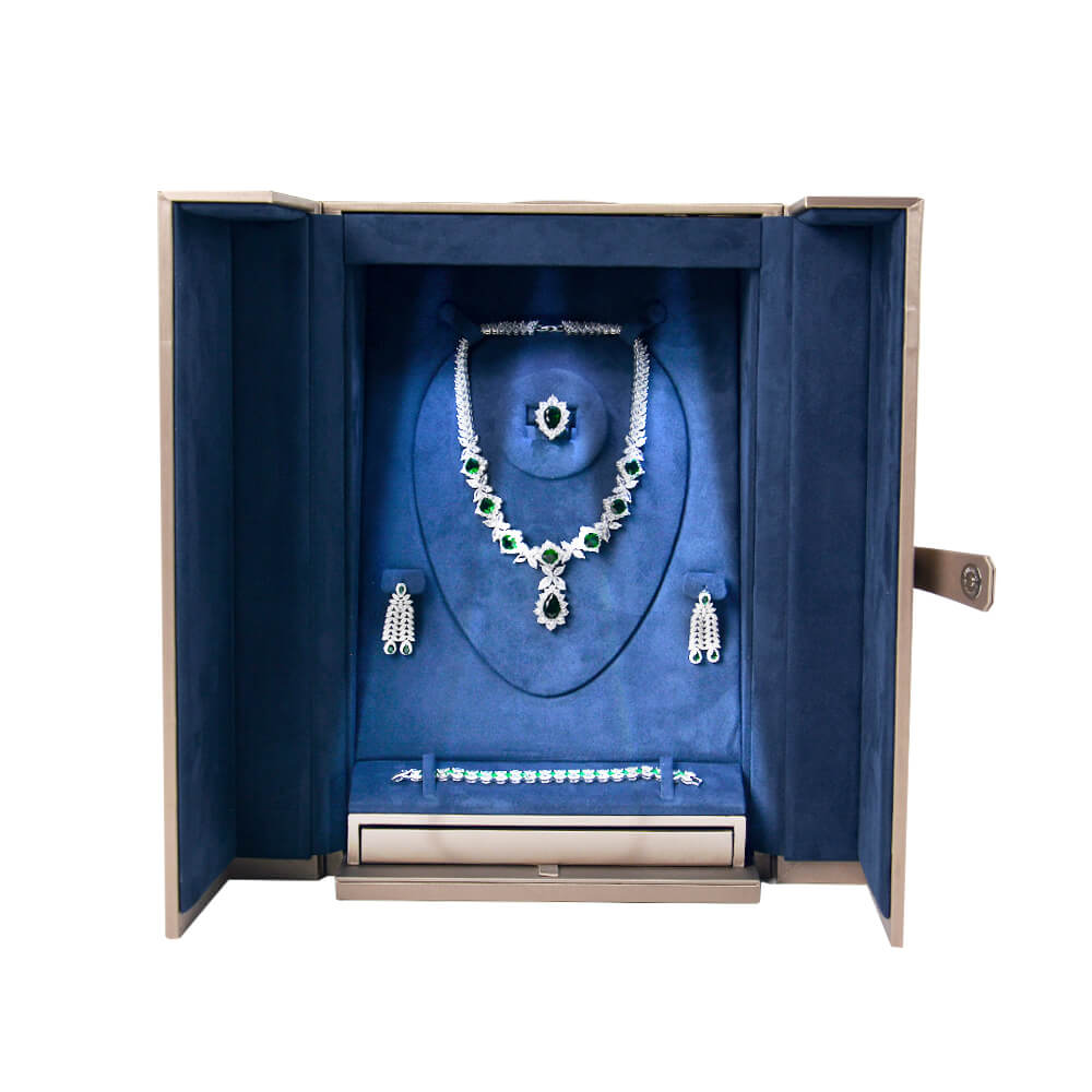 Illuminated Cases Diamond Set Boxes