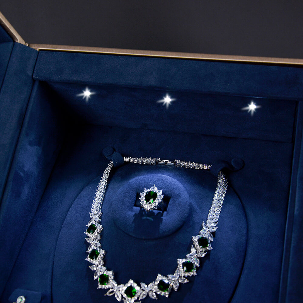 Illuminated Cases Diamond Set Boxes