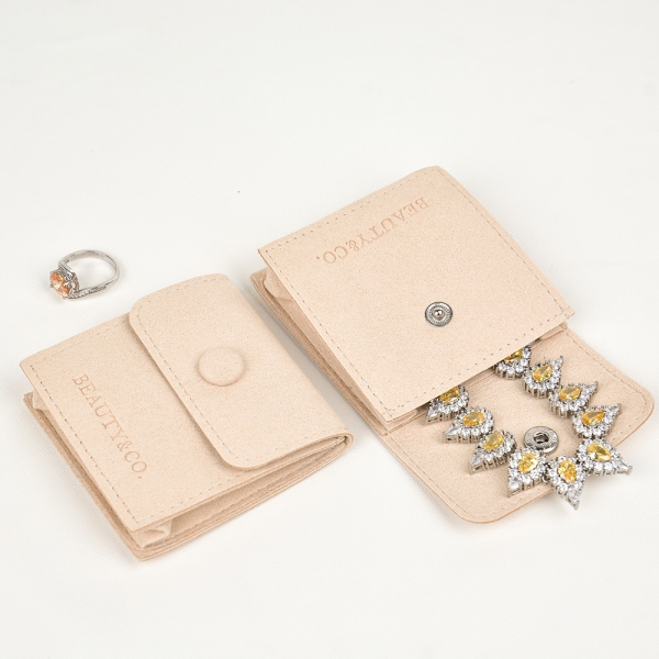 Microfiber Jewelry Pouch Small Jewelry Pouch Microfiber Jewelry Packaging Gift Bags 