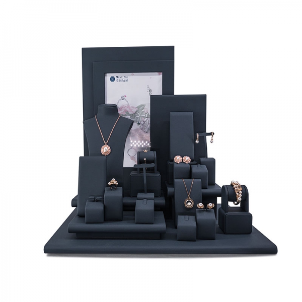 蓝色PU Leather道具