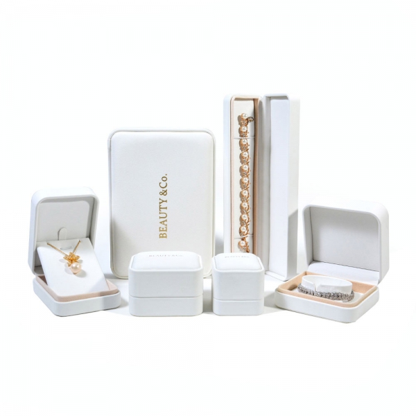 Wholesale Jewelry Packaging Suppliers Custom Earring Ring Necklace Box With Logo